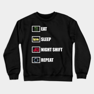 Night Shift Nurse Gift Crewneck Sweatshirt